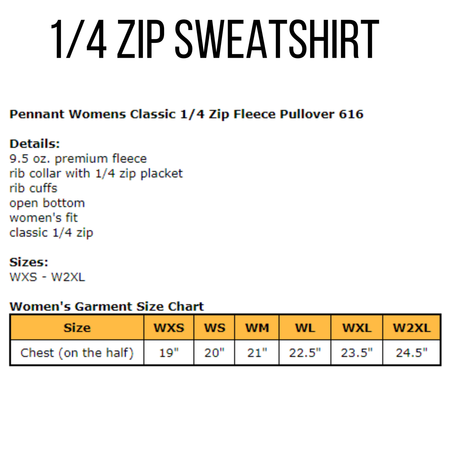 P Panthers- 1/4 Zip