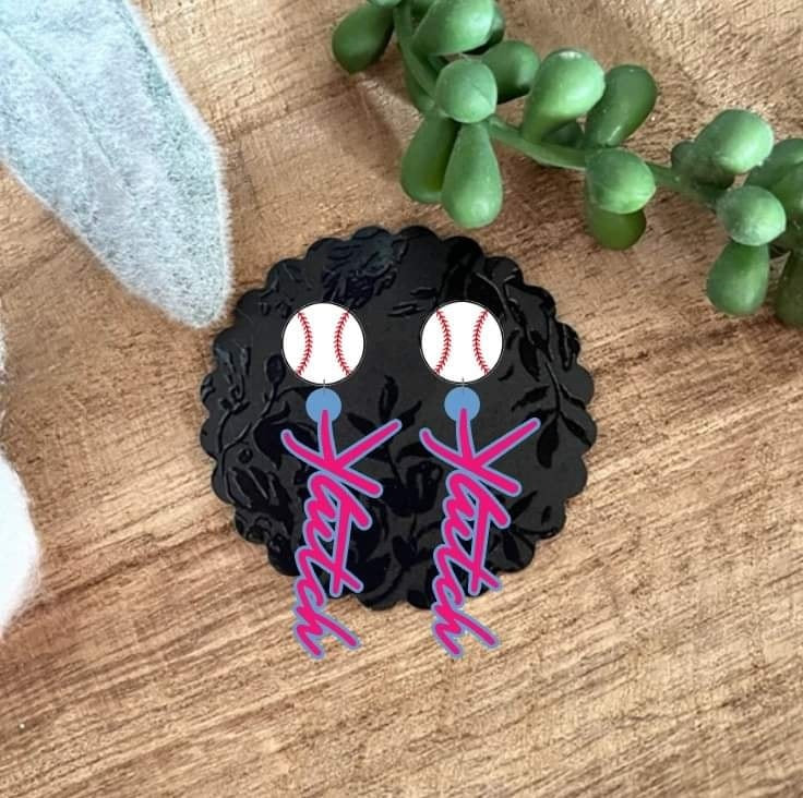 "Those are Fun" - Custom DANGLE Earrings