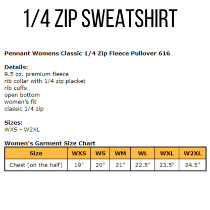 P Panthers- 1/4 Zip