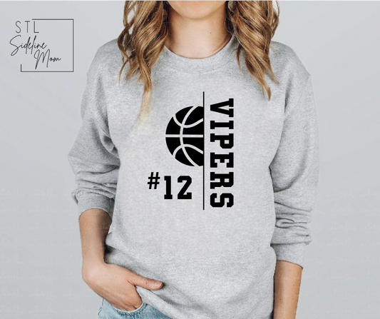 Vipers Women/Girl's Half Court