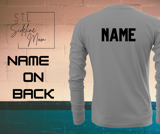 Name Only On Back