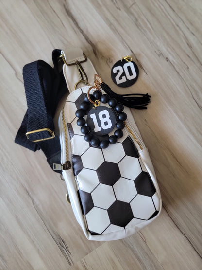 Sport Crossbody Bags- Baseball-Basketball-Football-Soccer-Volleyball