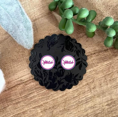 "Those are Fun" -  Custom STUD Earrings