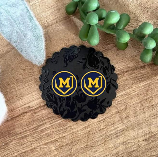 "Those are Fun" -  Custom STUD Earrings