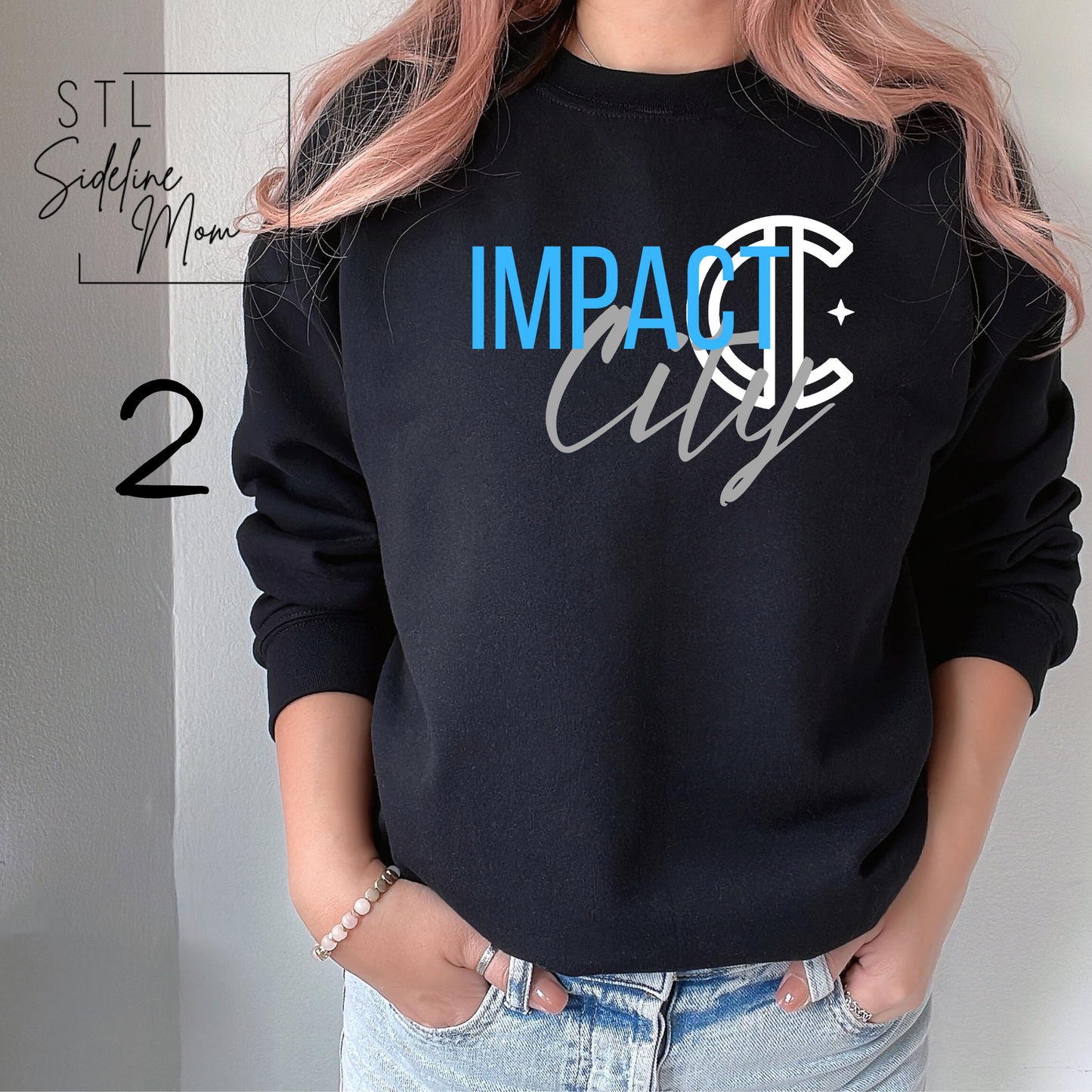 Impact City Soccer- Crewnecks