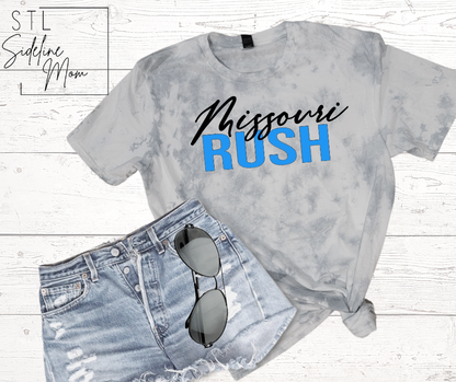 Grey Tie-Dyed Bella Canvas Unisex Tee
