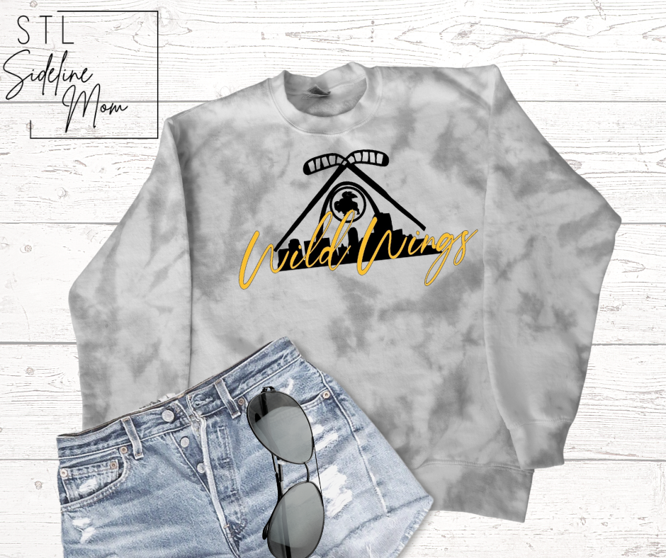 Wild Wings Tie-Dye Crewneck