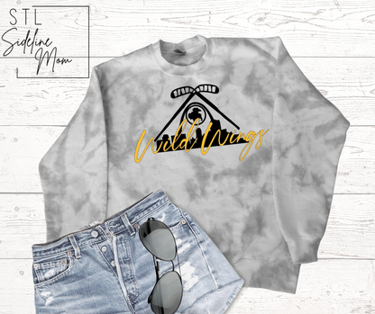 Wild Wings Tie-Dye Crewneck