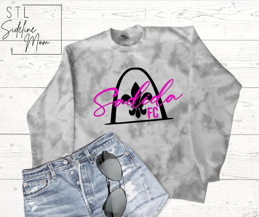 Sadida FC Tie-Die Crewneck